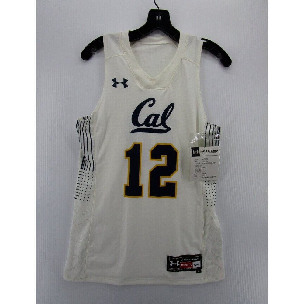 California Golden Bears Basketball Jersey Team Issued Small UA 2017 NEW